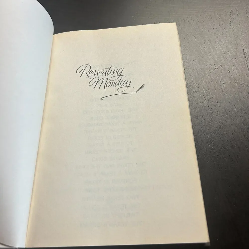 Rewriting Monday Jodi Thomas